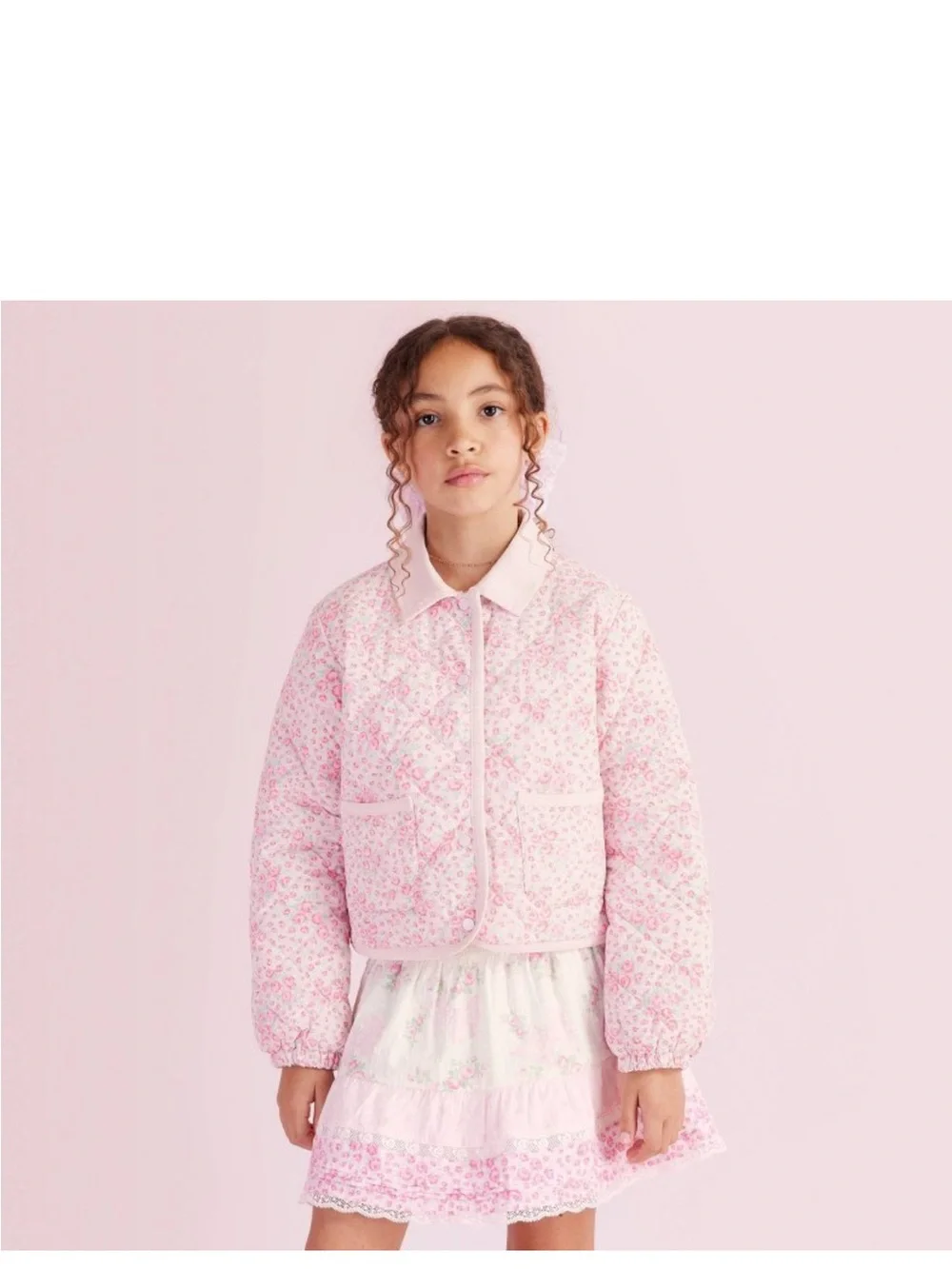 LoveShackFancyxTarget Charlotte Roseheart Barn Jacket NWT